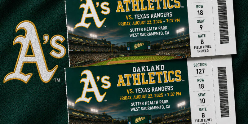 Oakland Athletics Tickets