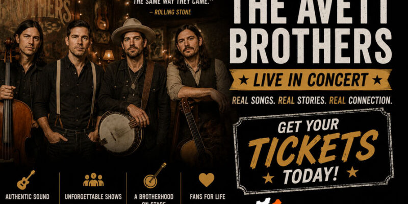 The Avett Brothers Concert Tickets