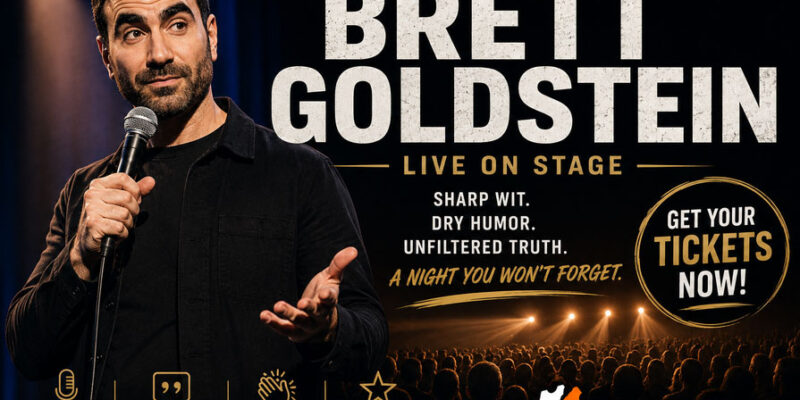 Brett Goldstein Tickets: Everything You Need to Know About the 2026 “Sex, Death & Small Talk” Tour