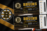 Boston Bruins Tickets
