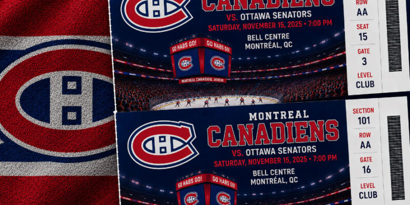 Montreal Canadiens Tickets