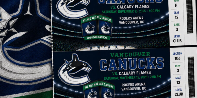 Vancouver Canucks Tickets