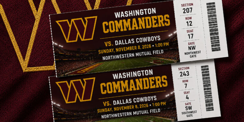 Washington Commanders Tickets