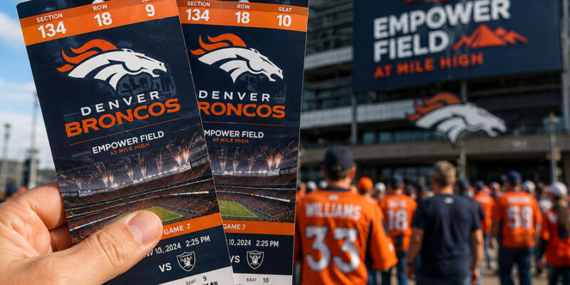 Denver Broncos Ticket
