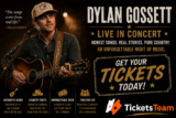 Dylan Gossett Concert Tickets