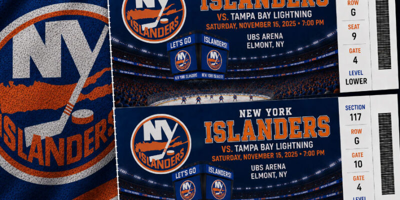 New York Islanders Tickets