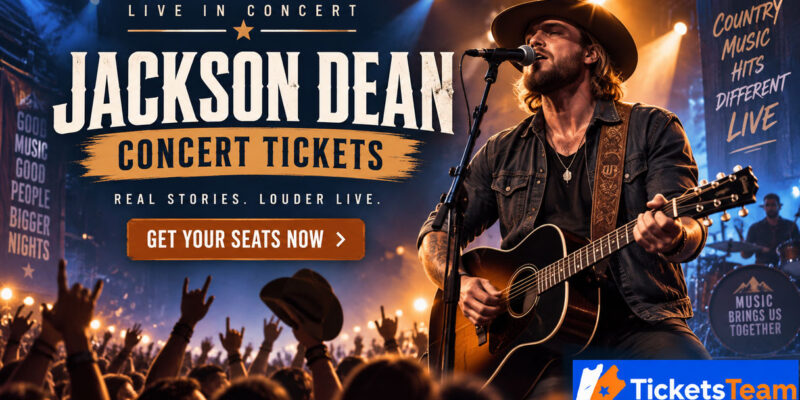 Jackson Dean Tickets