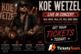 Koe Wetzel Concert Tickets