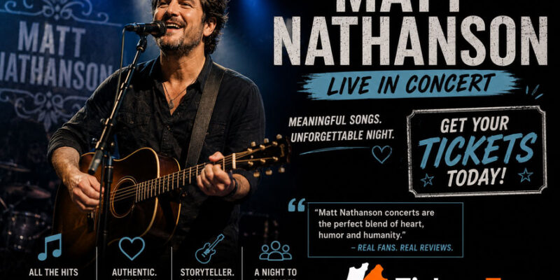 Matt Nathanson Concert Tickets: A Real Fan’s Guide to Getting In the Door