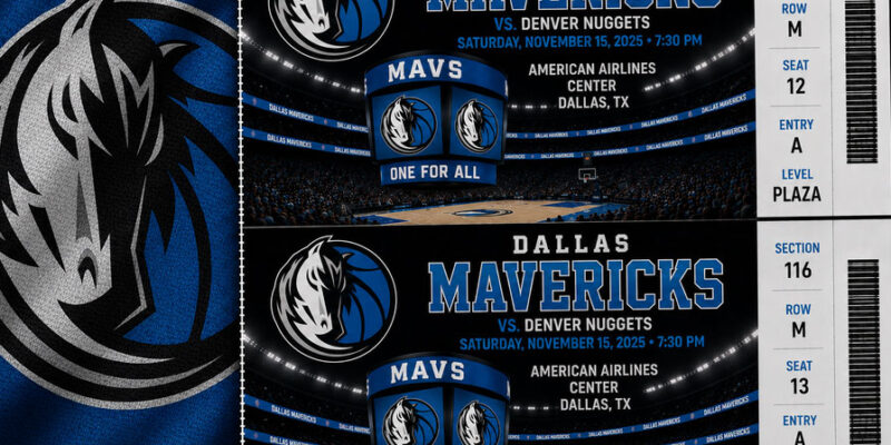 Dallas Mavericks Tickets