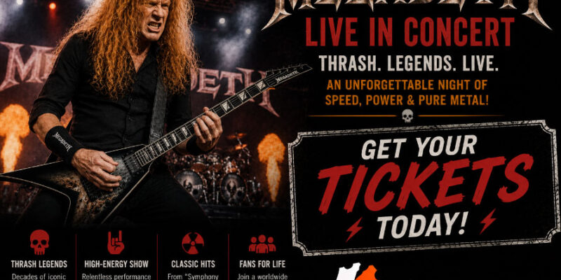 Megadeth Tickets