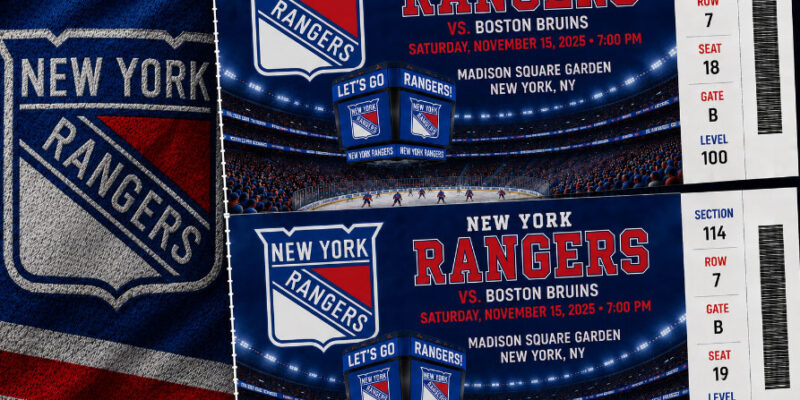 New York Rangers Tickets