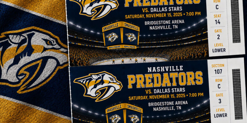 Nashville Predators Tickets
