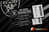 Las Vegas Raiders tickets