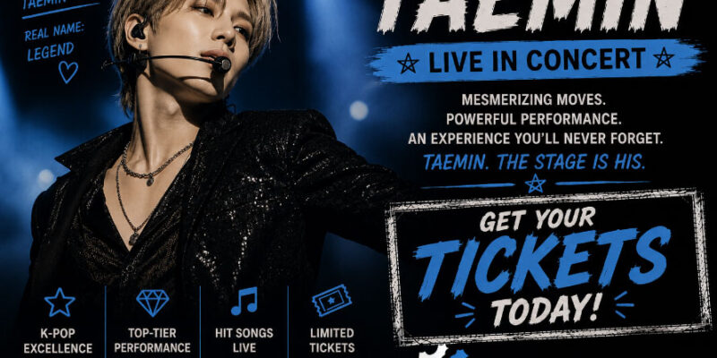 Taemin Tickets