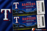 Texas Rangers Tickets