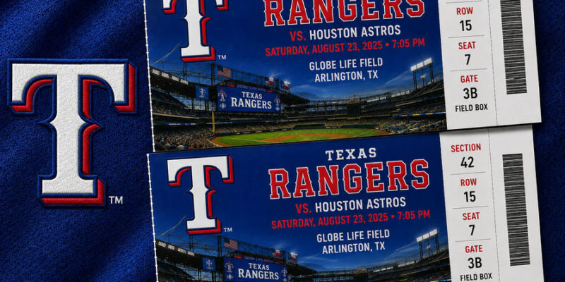 Texas Rangers Tickets