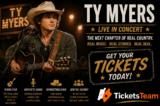 Ty Myers Tickets