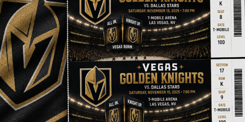 Vegas Golden Knights Tickets
