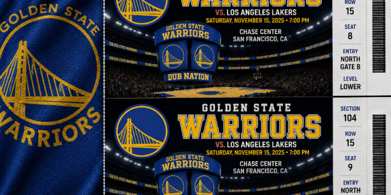Golden State Warriors Tickets